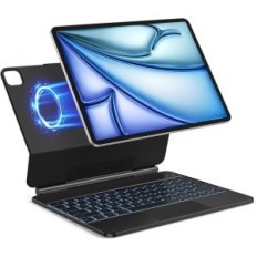 Tastatur fra iPad Air 13 (M3 / M2) og PRO 12.9 TECURS med en stand 85cm