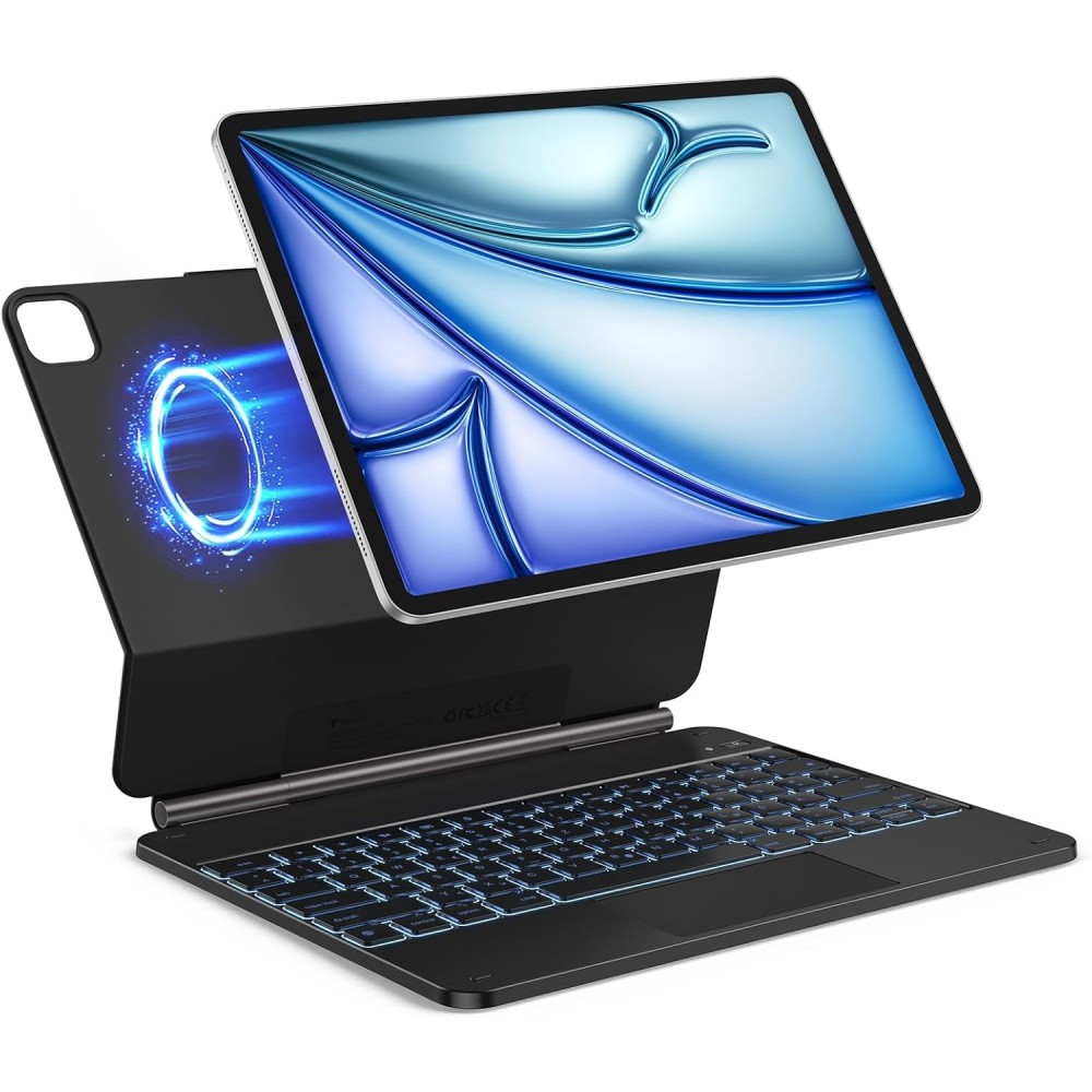 Clavier de l'iPad Air 13 (M3 / M2) et Pro 12.9 Tecurs avec un stand 85cm