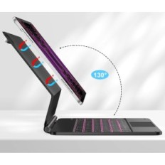 Toetsenbord van de iPad AIR 13 (M3 / M2) en PRO 12.9 Tecurs met een stand 85cm