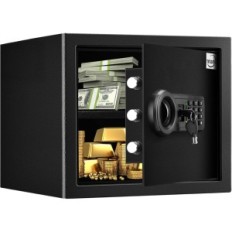 Tenamic 34L Safe black fire and waterproof with steel keyboard