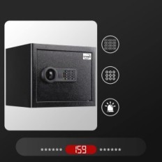 Tenamique 34L Safe Black Fire et imperméable avec clavier en acier