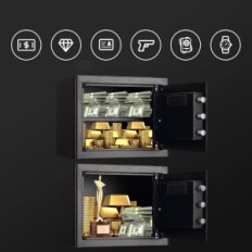 Tenamic 34L sicher schwarzes Feuer und wasserdicht mit Stahltastatur