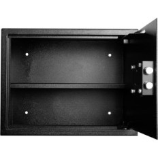 USZKODZONY Sejf mechaniczny z wrzutnią 25L 35x25x25cm stalowy do biura