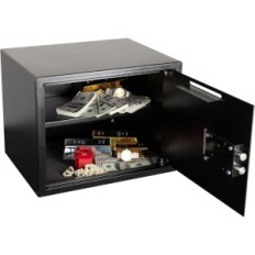 Cassaforte meccanica danneggiata con montaggio in acciaio da 25L 35x25x25cm