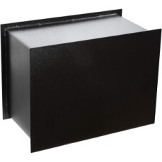 Muurveilig genie handmedium 20x37x27cm-code en sleutel anti-inbraaksysteem