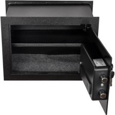 Parete Cassaforte Genie Misura media 20x37x27cm Code e chiave anti-furti di sistema