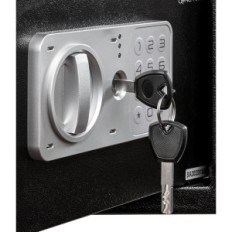 Wall Safe Genie Hand Medium Medium 20x37x27CM Κωδικός και Κλειδί Αντι-Διαρρίδωση Σύστημα