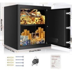 Damaged Fire Safe MeJasg 31x37x40cm 42l Furniture with Castle