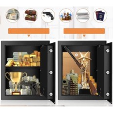 Fuoco danneggiato Mejasg 31x37x40cm 42L Mobili con castello