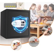 Beschädigtes Feuer Safe Mejasg 31x37x40cm 42l Möbel mit Burg