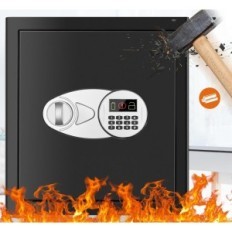 Beschädigtes Feuer Safe Mejasg 31x37x40cm 42l Möbel mit Burg