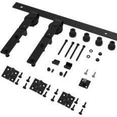 CCJH 100 cm sliding system to 2 folding one-sided doors without doors