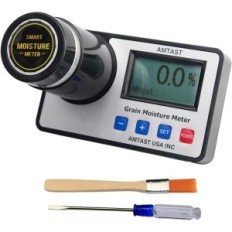 Ausstellung Feuchtigkeitstester Amtast AMT155 an Getreide Weizen Professional