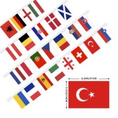 Διακοσμητικά Garland 8 M World Flags από υλικό για πάρτι και εκδηλώσεις