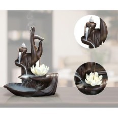 Lietota Keramikas kamīns atpakaļ Zen Lotus