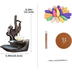 Použitý keramický krb zpětný zen lotus