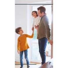 Poškodovana digitalna vrata zaklepanje SOREX E-CYLIND PIN koda + RFID Nessus