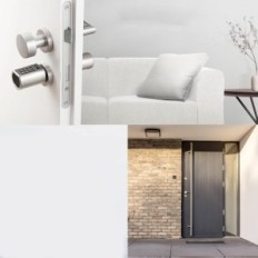 Kahjustatud Digital Door Lock Sorex E-Silinder PIN-kood + RFID-i andke