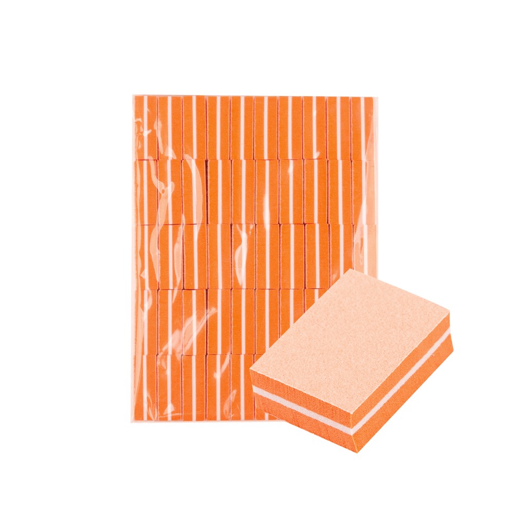 Bloque Mini Naranja Ocho Nails 50 unidades — empaque