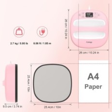 Használt termikus sajtó Calogy CHP2302 10 "X10", akár 210 ° C