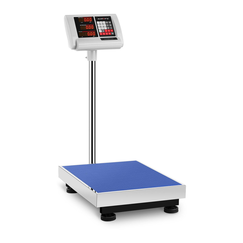 Uzglabāšanas platformas skala Zvanīšana 40x50cm barošanas blokā + akumulators 300kg / 50g