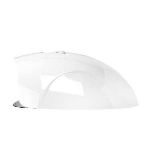 UV LED Lamp OCHO NAILS X13 65W wit met spiegelende onderkant — zijaanzicht