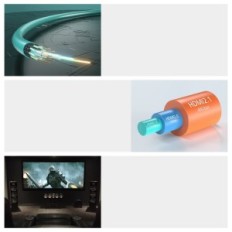 HDMI RUIPRO 2M, 8K 48 Gbit / S, 8k60Hz 4k120Hz, HDCP2.2 / 2.3 Výstava