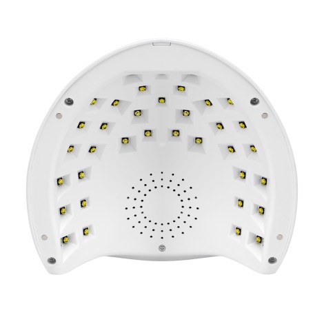 OCHO NAILS X13 UV LED lámpa 65W fehér tükrözött alappal — felülnézet