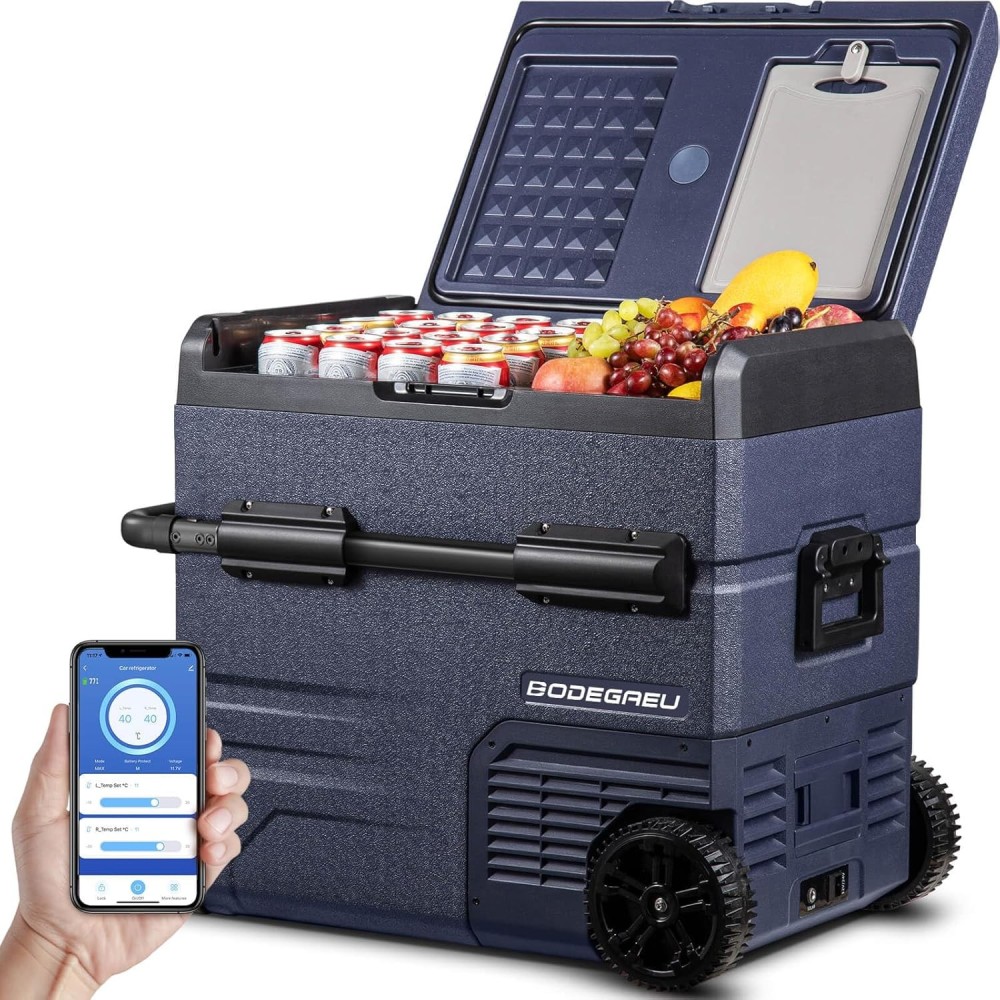 Chladnička Bodegaeu 55l Dvojhlový model WiFi APP -20 ° C 12 / 24V AC