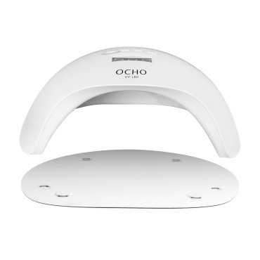 LED UV Lámpa OCHO NAILS X13 Plus 65W piros fénnyel, fehér ccc