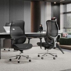 Näituse büroo Armchair Joyfly A-919 must mudel kuni 150 kg võrku