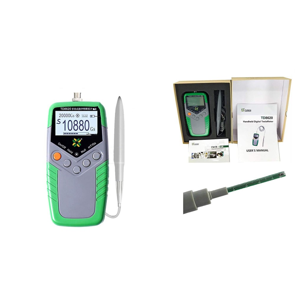 Gaussometer στο μαγνητικό πεδίο της Jedy GM3120 με την κλάση ακριβείας 2