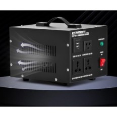Poškodovana krevars dt transformator (2000VA) 2000W 220VNA110V z USB EU / ZDA