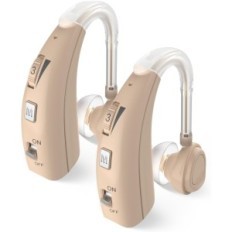 Delmicure 03-beige hoortoestel voor volwassenen met 2 modi en aanpassing