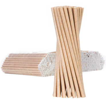 Pajas de paja de papel...