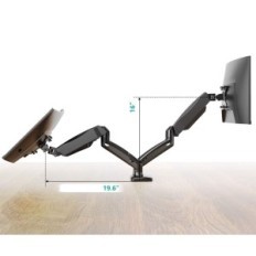 Gebrauchte Griffe 2 GSMP002 Monitore einstellbar VESA Gashalter