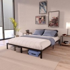 Ofullständig / begagnad Dreamzie Bed Frame 135x190x35 cm för två personer