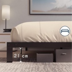 Nepotpun / rabljeni Dreamzie krevet Frame 135x190x35 cm za dvije osobe