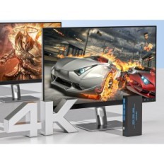 Interruttore incompleto KVM Ailvlvng VP-SW273 4K144Hz DisplayPort 2XPC 2xMonitor USB 3.0 con controller