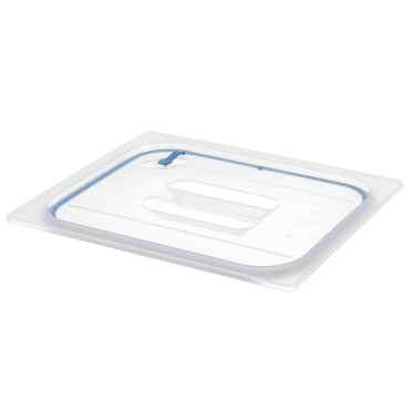 Καπάκι με φλάντζα σιλικόνης για δοχεία GN 1/2 - Hendi 881811