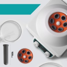 Beskadiget / Ufuldstændig / Brugt Laboratory Centrifuge Swansoft 900-2 6x10ml 4000RPM PRP Plasma med timer 0-60 min