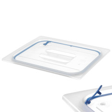 Tampa com junta de silicone para recipientes GN 1/2 - HENDI 881811