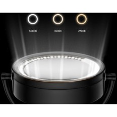 LED zrcalni kozmetički zid s pozadinskim osvjetljenjem 1,1809d 360 ° rotiran 20 cm