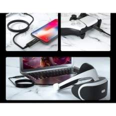 USB- C kábel USB- C 10M száloptikához 10Gbps USB 3.1 VR, TV, laptop, Xbox