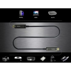 USB-C-kabel för USB-C 10m Fiber Optic 10Gbps USB 3.1 för VR, TV, Laptop, Xbox