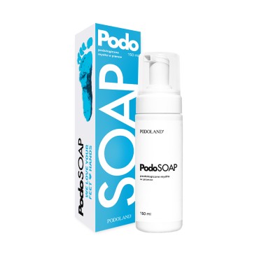 Podoland Podosoap podológiai habszappan 100 ml — együtt bemutatva
