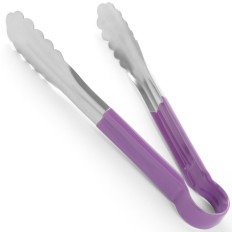 Tenazes para servir pratos HACCP - Roxo - Hendi 171882