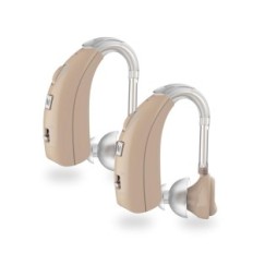 Incomplete Delmicure VHP-1303 Wireless Delemicure Hearing Aid with Beige-D Noise