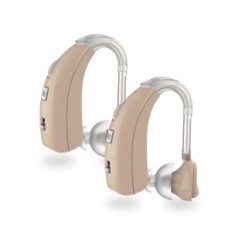 Incomplete Delmicure VHP-1303 Wireless Delemicure Hearing Aid with Beige-D Noise