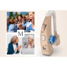 Incomplete Delmicure VHP-1303 Wireless Delemicure Hearing Aid with Beige-D Noise